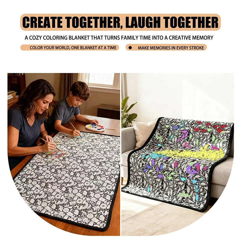 Washable Color Fleece Blanket