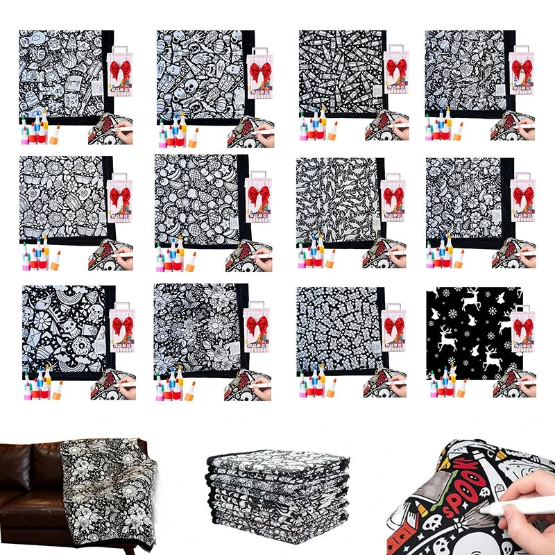 Washable Color Fleece Blanket