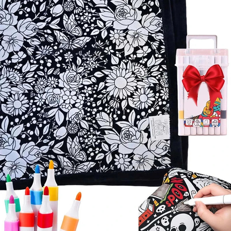 Washable Color Fleece Blanket
