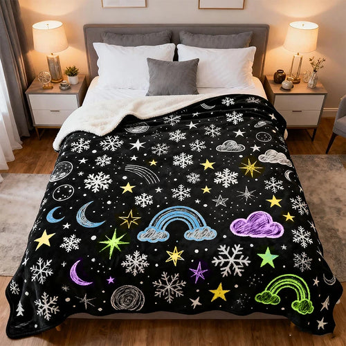 Washable Color Fleece Blanket