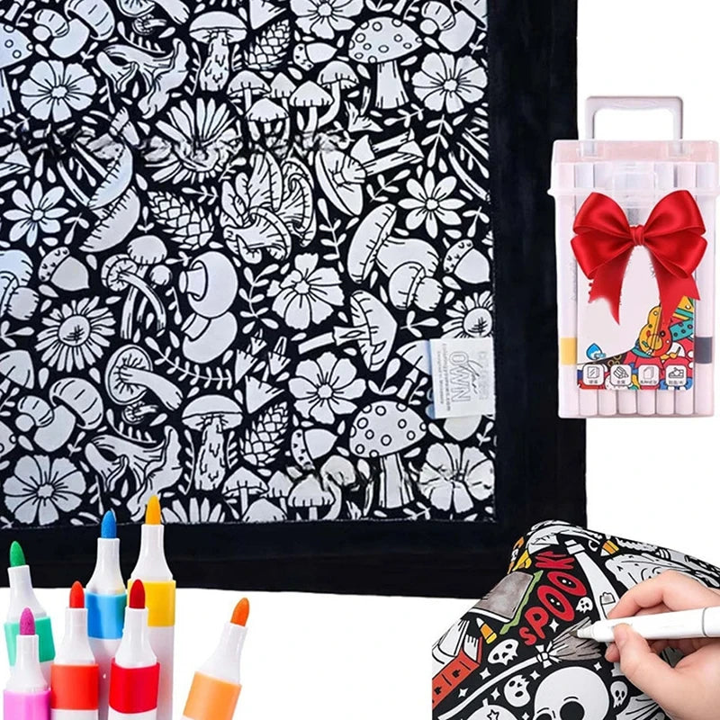 Washable Color Fleece Blanket