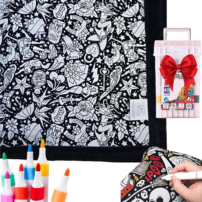 Washable Color Fleece Blanket